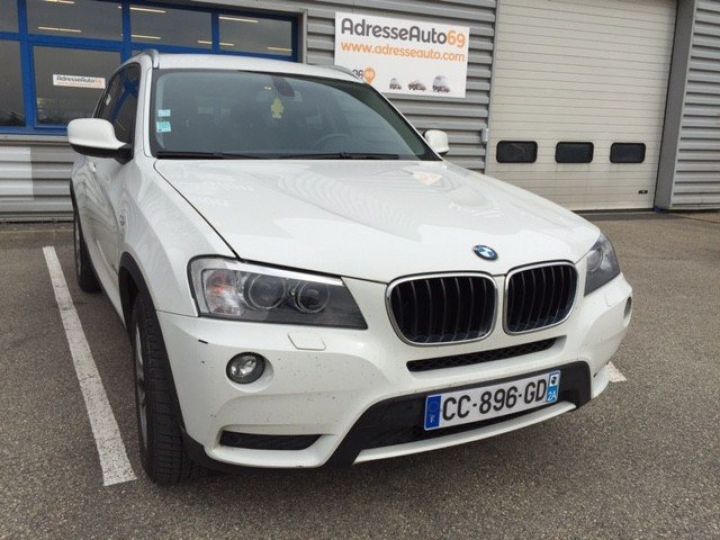 BMW X3 XDRIVE 2.0 D 184 CV CONFORT BVM6     Diesel BLANC - 1