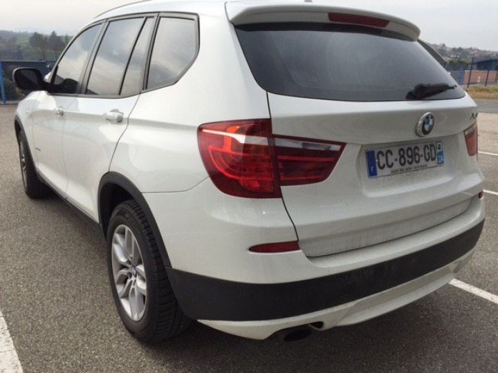 BMW X3 XDRIVE 2.0 D 184 CV CONFORT BVM6     Diesel BLANC - 6