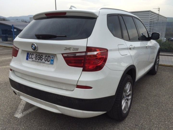 BMW X3 XDRIVE 2.0 D 184 CV CONFORT BVM6     Diesel BLANC - 7