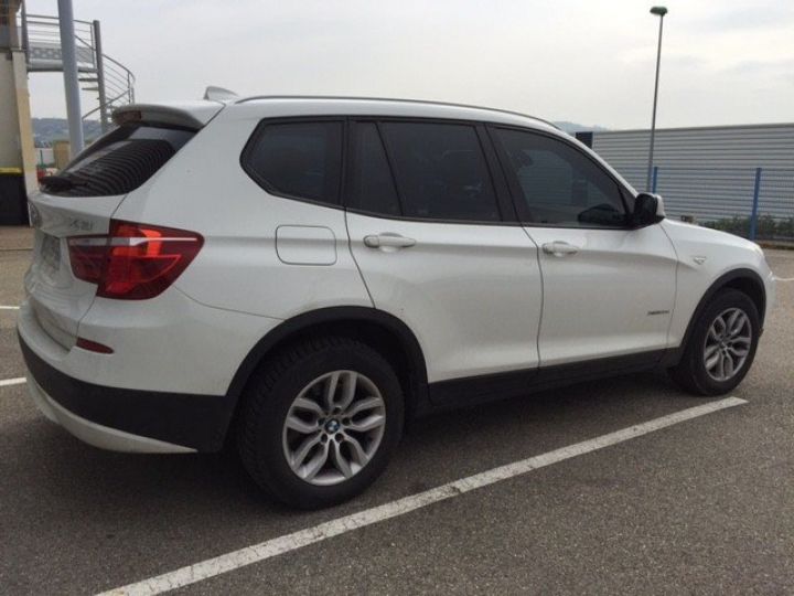 BMW X3 XDRIVE 2.0 D 184 CV CONFORT BVM6     Diesel BLANC - 8