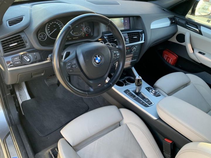 BMW X3 xDrive 20d - BVA F25 Sport Design PHASE 1 GRIS FONCE - 8