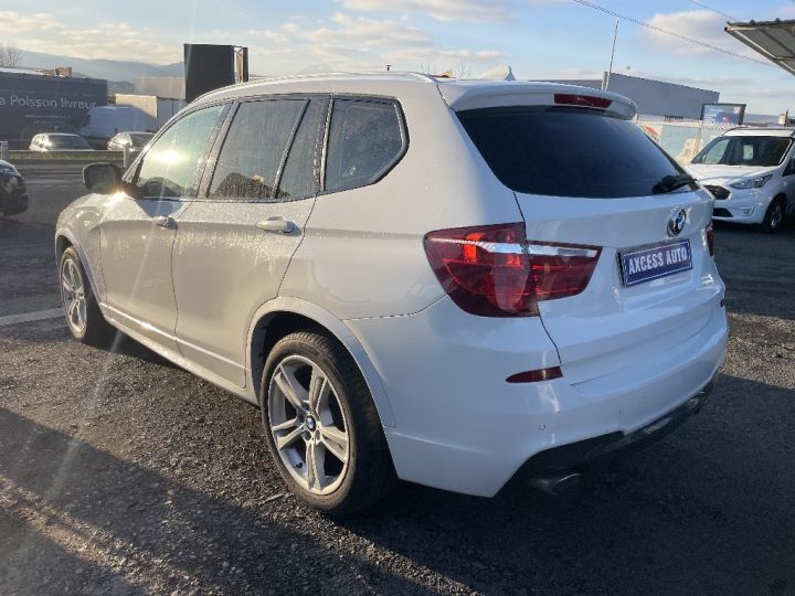 BMW X3 xDrive20d 184ch Sport Design Blanc - 9