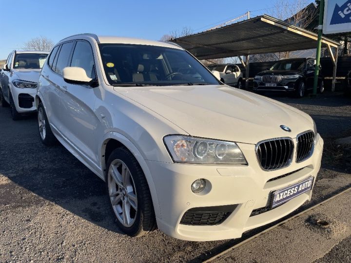 BMW X3 xDrive20d 184ch Sport Design Blanc - 10