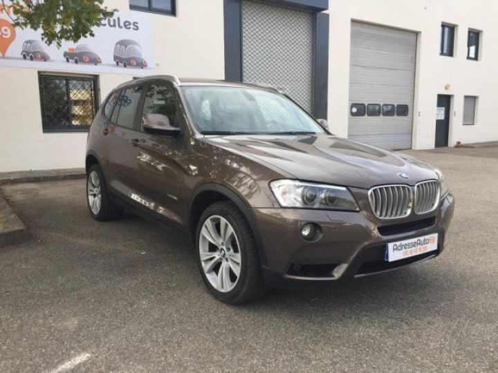 BMW X3 XDRIVE35DA EXCLUSIVE 313CV     Diesel MARRON METAL - 1