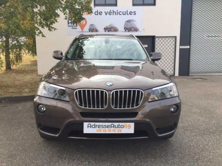 BMW X3 XDRIVE35DA EXCLUSIVE 313CV     Diesel MARRON METAL - 2