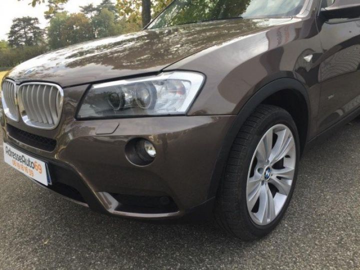 BMW X3 XDRIVE35DA EXCLUSIVE 313CV     Diesel MARRON METAL - 4