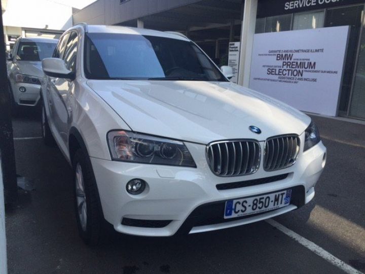 BMW X3 XDRIVE35DA LUXE 313 CV BVA8     Diesel BLANC - 1