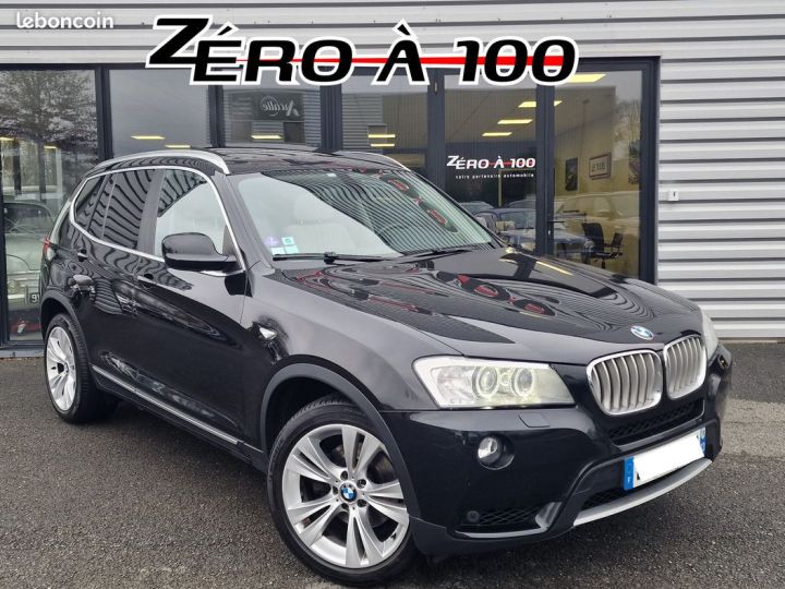 BMW X3 xDrive35i 3.0L 306 ch BVA Automatique Origine FR Noir - 1