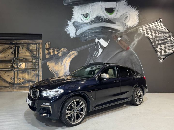 BMW X4 (2) M40i 354ch Cuir crème / Toit Ouvrant / Imat FR Noir - 1