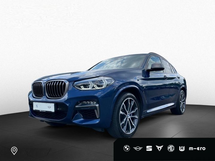 BMW X4 BMW X4 M40d 340Ch XDrive Attelage HiFi PDC Alarme / 17 Bleu Métallisé - 1