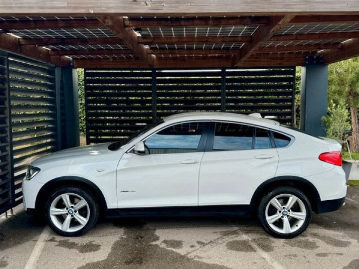 BMW X4 F26 xDrive20d 190ch Lounge BVA CAMERA 360 AFFICHAGE TETE HAUTE GRAND GPS SUIVI Blanc - 2