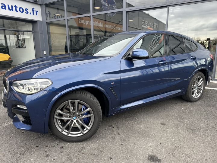 BMW X4 (G02) XDRIVE30I 252CH M SPORT EURO6D-T Bleu - 1