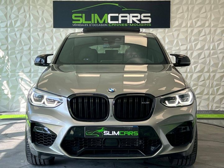 BMW X4 M 3.0 510ch Compétition BVA8 GRIS CLAIR - 2