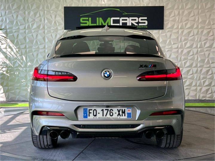 BMW X4 M 3.0 510ch Compétition BVA8 GRIS CLAIR - 5