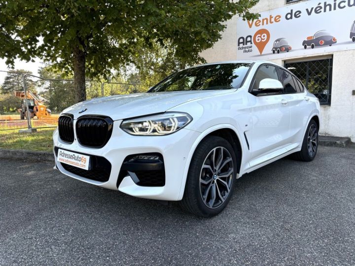 BMW X4 X-Drive20d 190 ch BVA8 M SPORT BLANC NACRE - 3