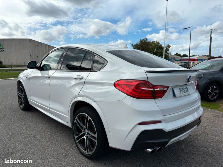 BMW X4 XDrive 35dA 313ch M Sport Blanc - 2