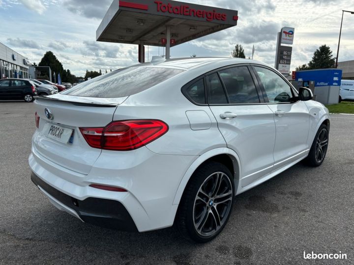 BMW X4 XDrive 35dA 313ch M Sport Blanc - 4