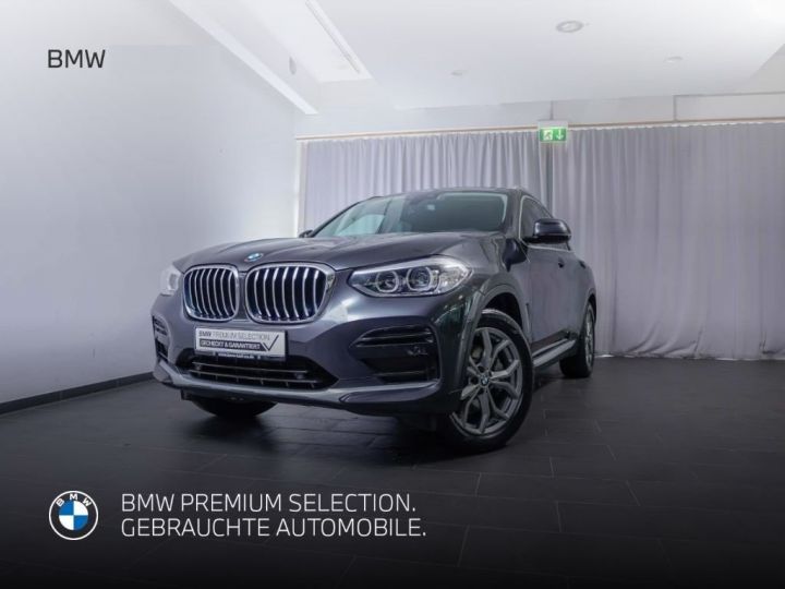 BMW X4 XDrive30d 286Ch X Line Attelage Alarme DAB Navi Gris Métallisé - 1