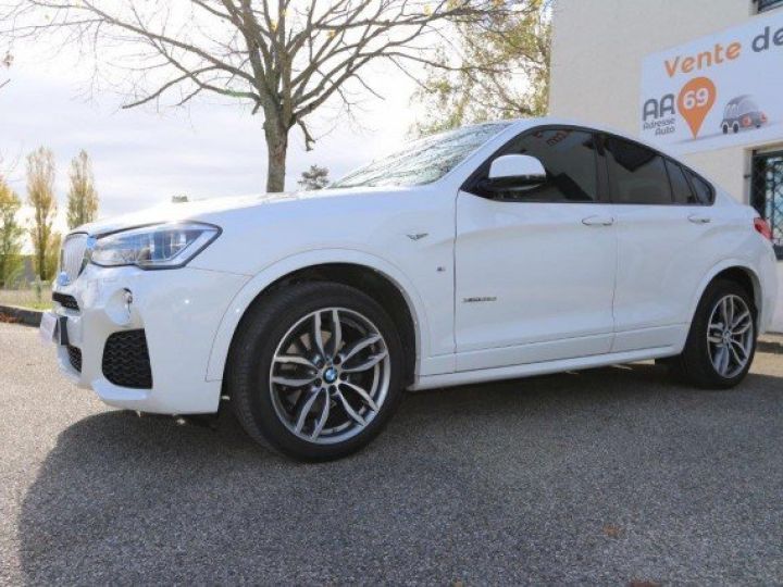 BMW X4 XDRIVE35DA M-SPORT 313 cv     Diesel BLANC - 4