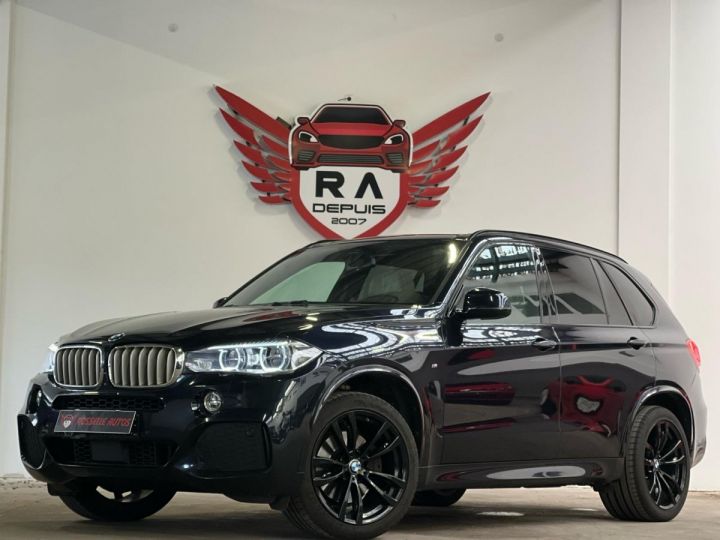 BMW X5 40D à partir de 252 €/mois XDRIVE 313CH M SPORT Bleu Foncé Métallisé - 2