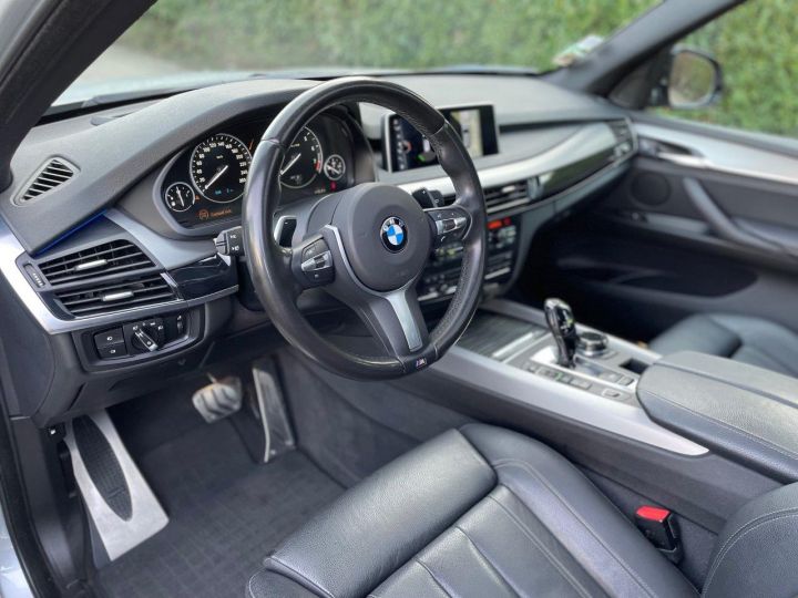 BMW X5 BMW X5 F15 2.0 XDRIVE 40E 313 CH M SPORT - Français - Révisé & Garanti 12 Mois - Attelage - HUD - Toit Pano -Surround View Gris Métallisé - 25