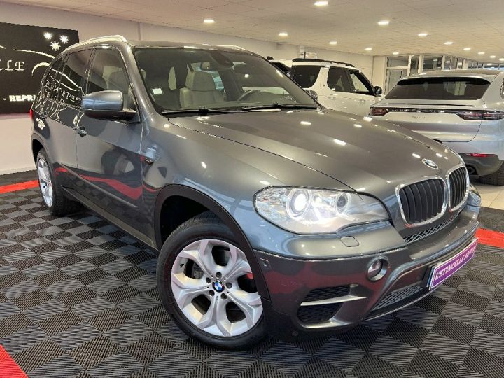 BMW X5 E70   xDrive30d 245ch Exclusive A Gris Foncé - 4