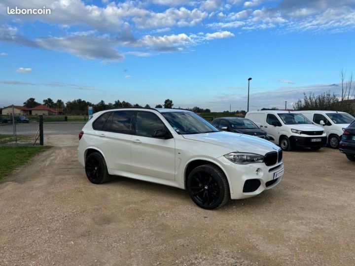 BMW X5 F15 xDrive30d 258 ch M Sport A Blanc - 2