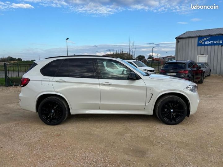 BMW X5 F15 xDrive30d 258 ch M Sport A Blanc - 3