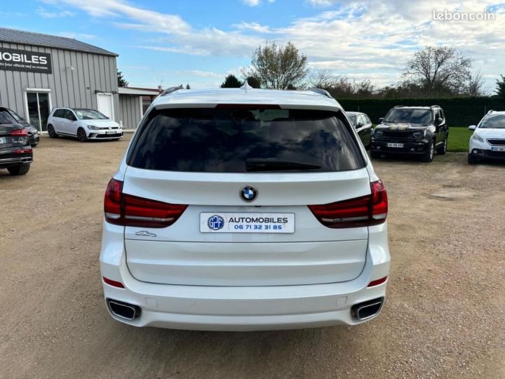 BMW X5 F15 xDrive30d 258 ch M Sport A Blanc - 5