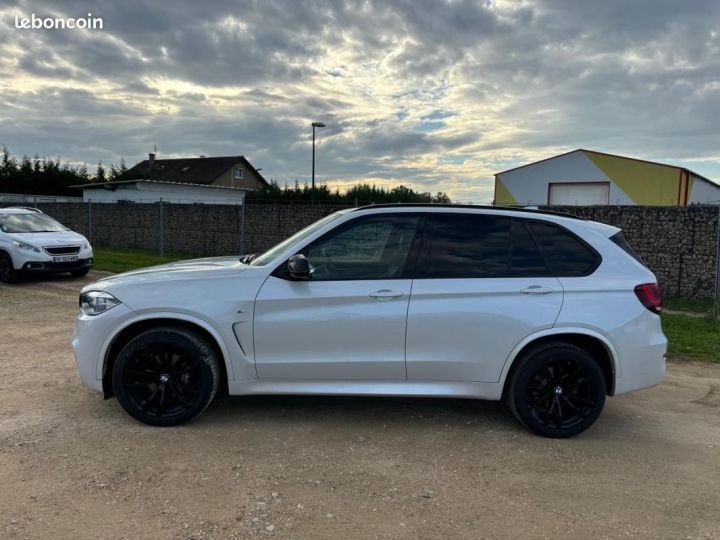 BMW X5 F15 xDrive30d 258 ch M Sport A Blanc - 8