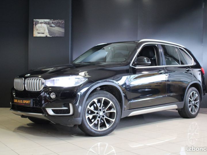 BMW X5 (F15) XDRIVE30D 258 EXCLUSIVE BVA8 Garantie 12M P&MO Noir - 1