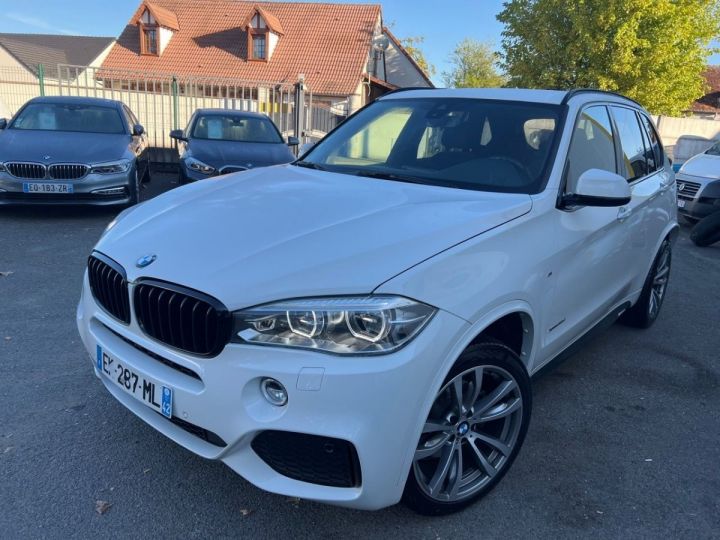 BMW X5 (F15) XDRIVE30DA 258CH M SPORT Blanc - 12