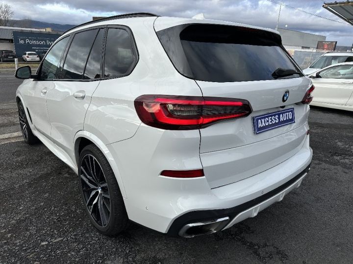 BMW X5 G05 xDrive40d 340 ch BVA8 M Sport Blanc - 9