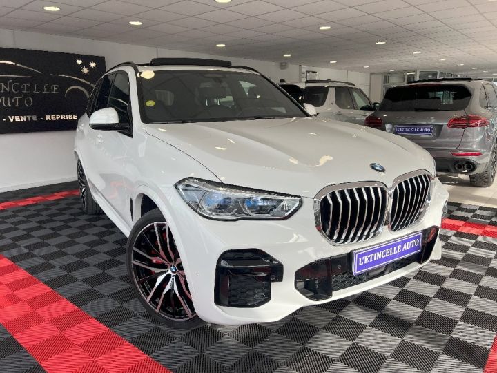 BMW X5 G05  xDrive40d 340 ch BVA8 M Sport Blanche - 4