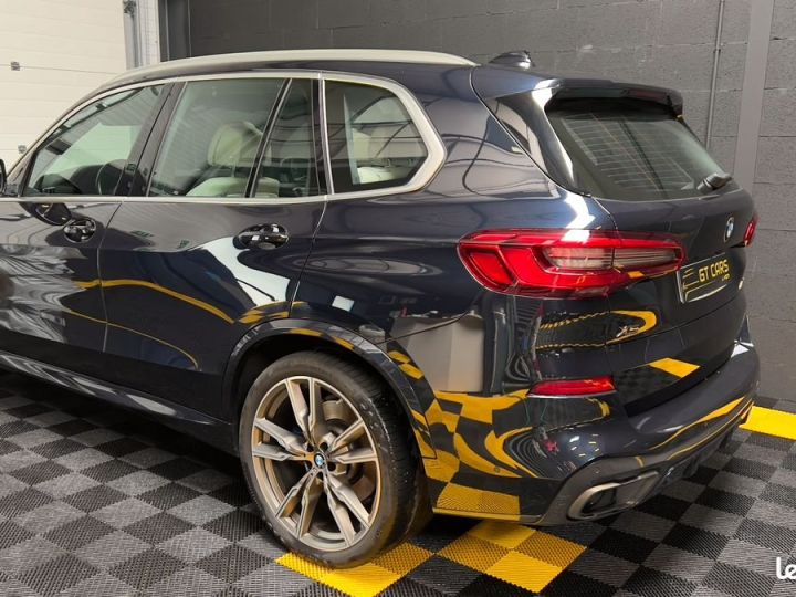 BMW X5 M50D 400 ch BVA8 LOA 799 euros par mois Bleu - 2