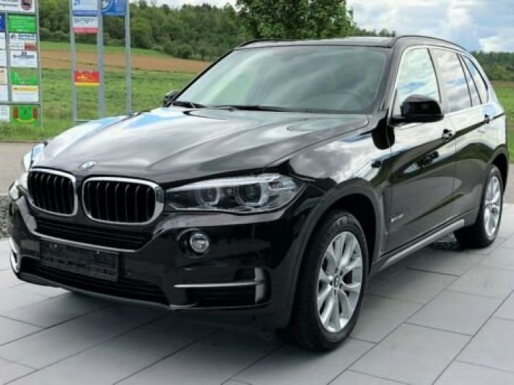 BMW X5  S Drive35i 306 CH M SPORT A / Toit Ouvrant / GPS / Bluetooth / Caméra de recul / Garantie 12 mois Noir métallisée  - 2