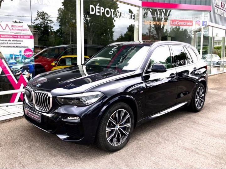 BMW X5 X5 45EA HYBRIDE 394ch M Sport Bleu - 1