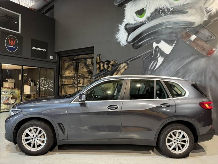 BMW X5 xDrive30d 265ch Lounge Toit Ouvrant Cuir Gris Clair - 4