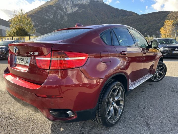 BMW X6 (E71) 5.0IA 407CH EXCLUSIVE Rouge - 3