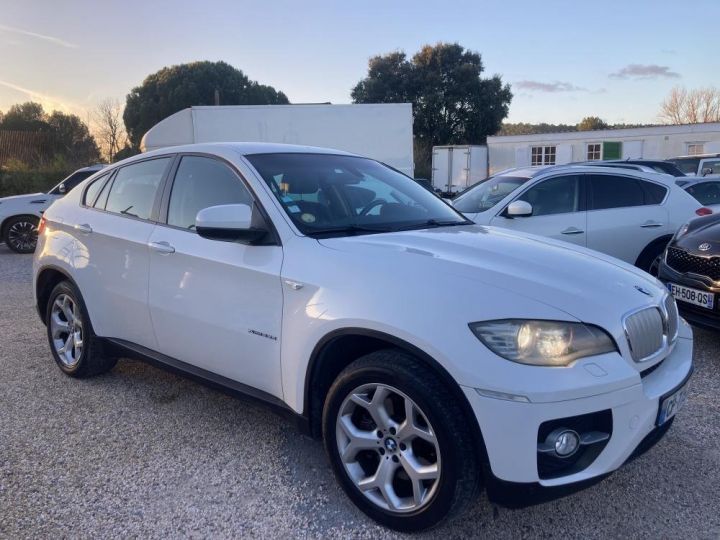 BMW X6 (E71) XDRIVE 35DA 286 PACK LUXE Blanche - 1