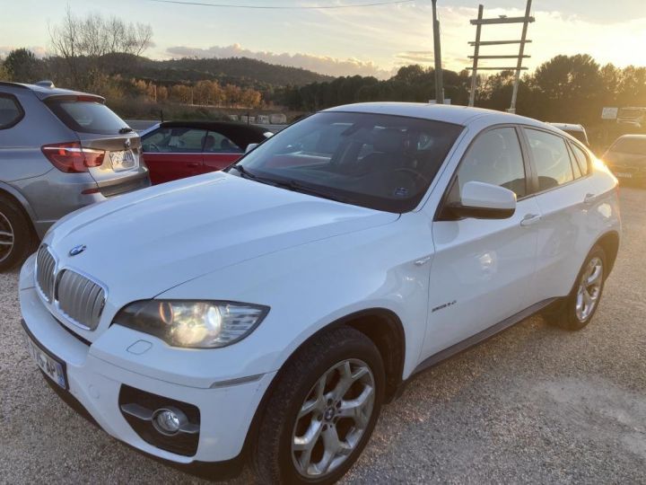 BMW X6 (E71) XDRIVE 35DA 286 PACK LUXE Blanche - 5