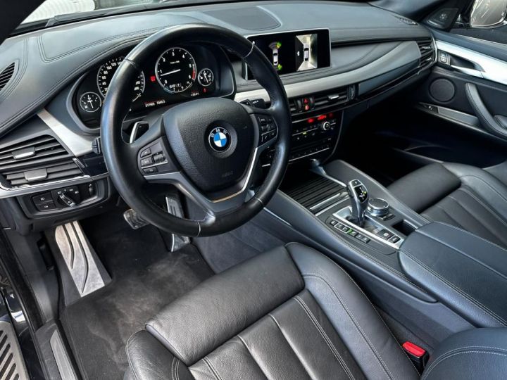 BMW X6 f16 40d 306ch exclusive bva -to- harman kardon 360° Noir - 7