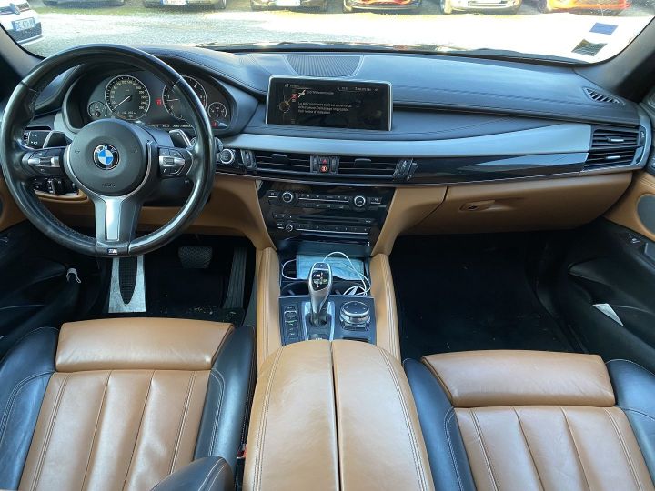BMW X6 (F16) M50DA 381CH Noir - 8