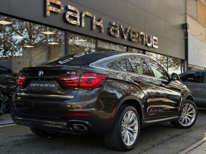 BMW X6 (F16) XDRIVE 40DA 313CH EXCLUSIVE Marron - 4