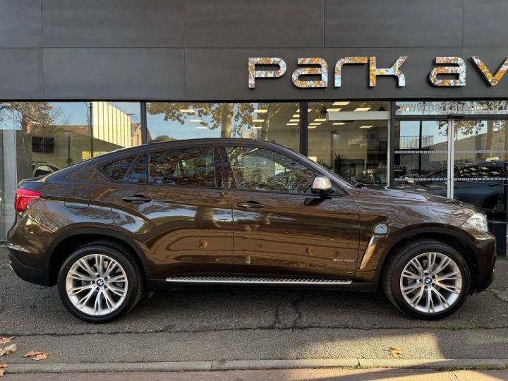 BMW X6 (F16) XDRIVE 40DA 313CH EXCLUSIVE Marron - 7