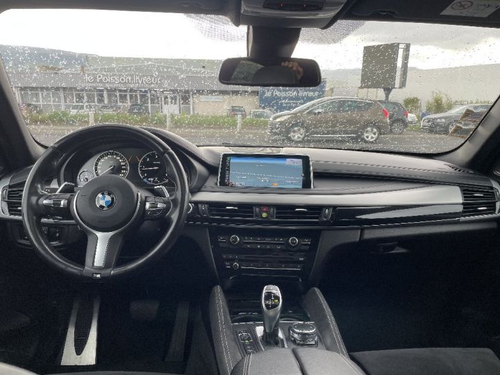 BMW X6 F16 xDrive40d 313 ch M Sport  Blanc - 8