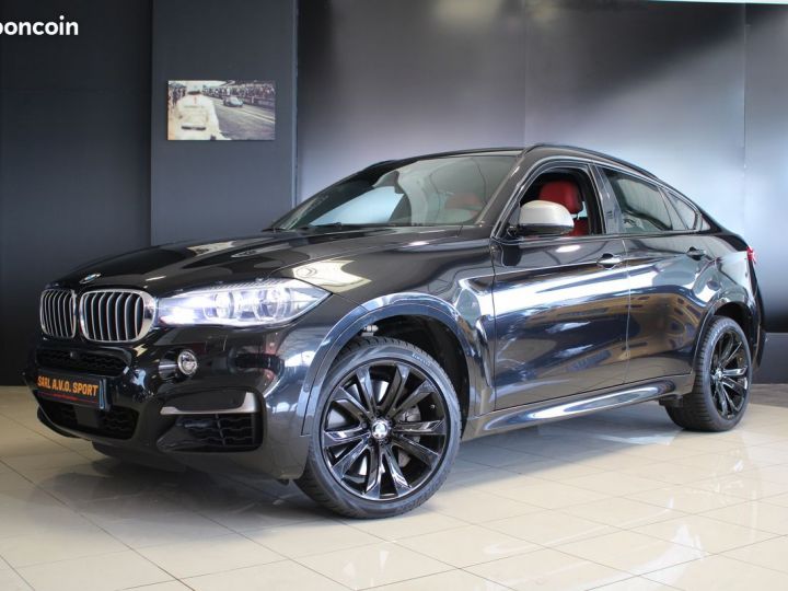 BMW X6 (F86) M50DA 381 28CV Garantie 12M P&MO Noir - 1