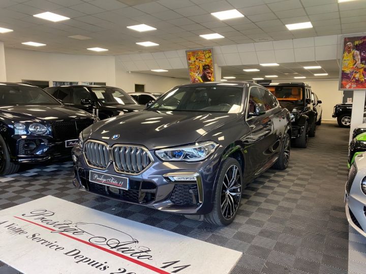 BMW X6 G06 M50D M Performance 400 CV Origine France LOA 1 156,00 euros par mois M 50 D M 50D Gris - 12