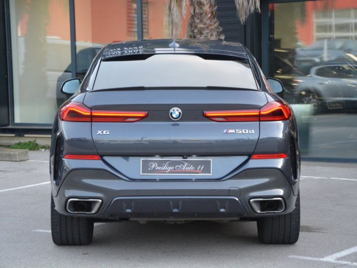 BMW X6 G06 M50D M Performance 400 CV Origine France LOA 1 156 euros par mois M 50 D M 50D Gris - 5