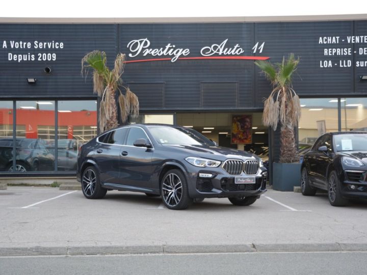 BMW X6 G06 M50D M Performance 400 CV Origine France M 50 D M 50D Offre de LOA 797 Euros /mois TTC Gris - 1